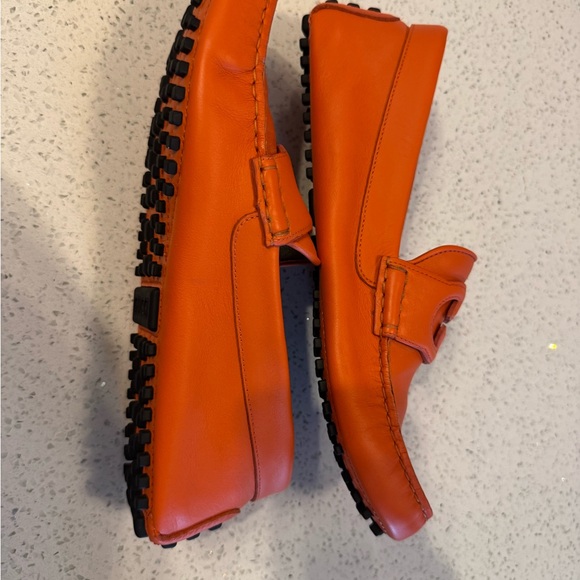 Gucci Men's Orange Loafers - Picture 2 of 7